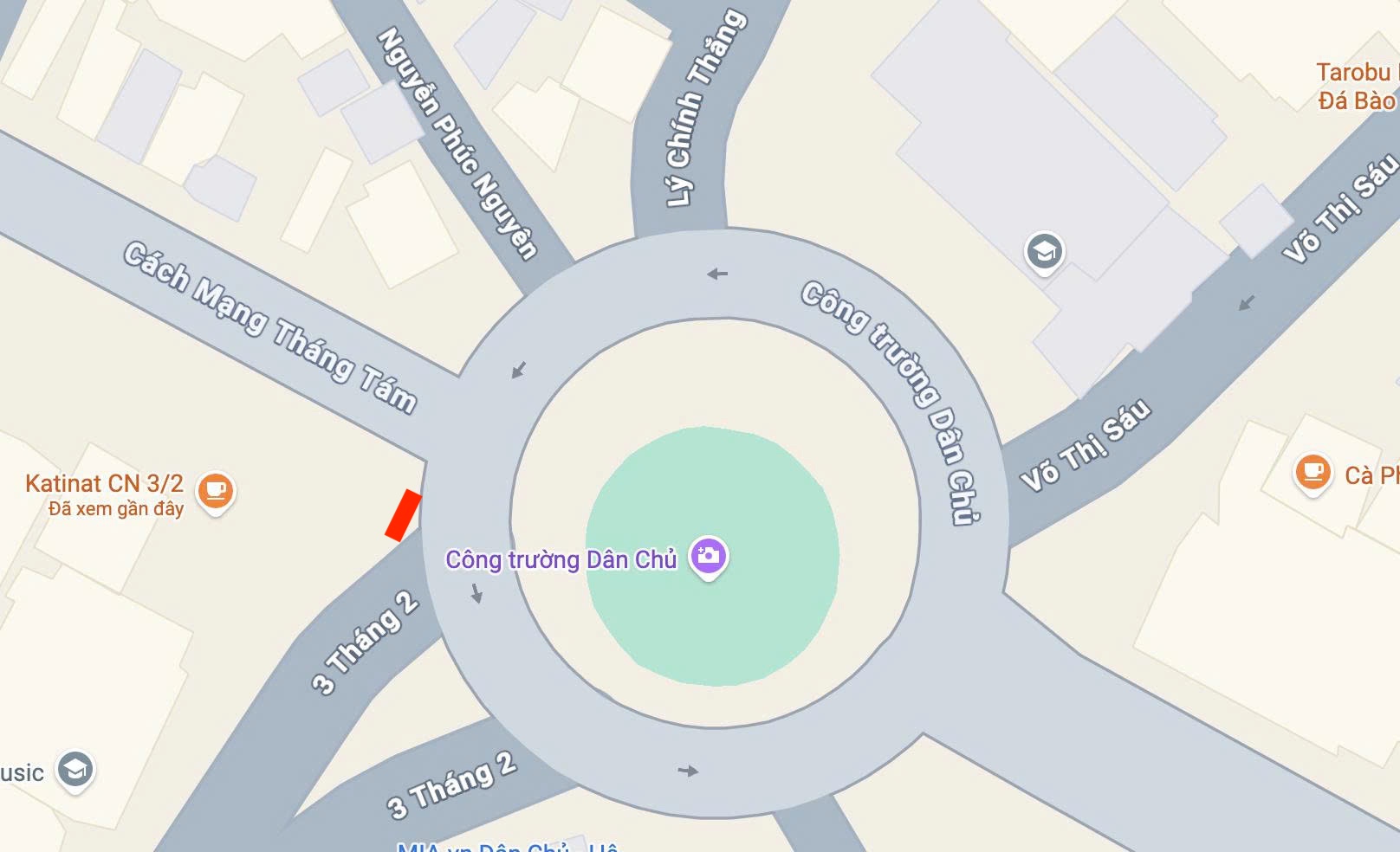 12 đường 3 tháng 2 map